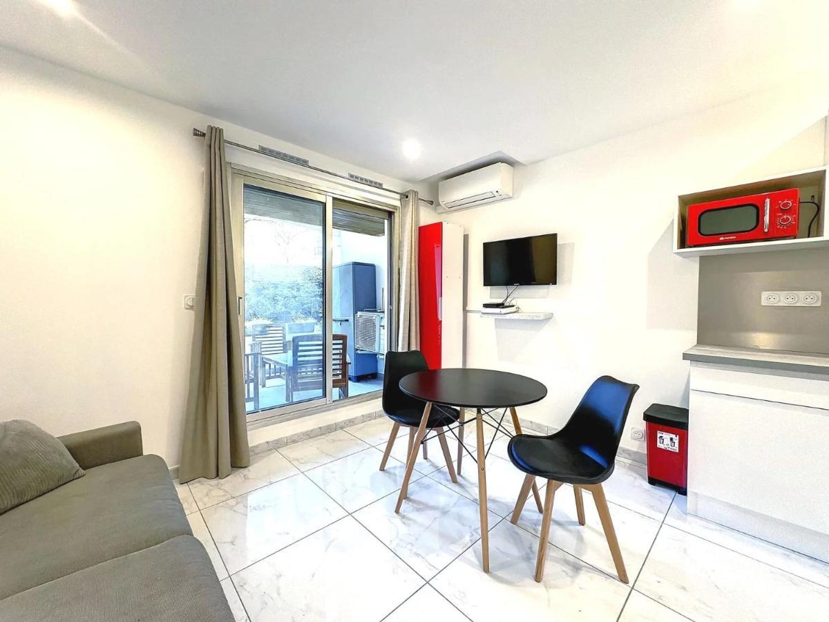 Superbe Studio Terrasse Centre Ville Et Plages A Pieds Cannes Buitenkant foto